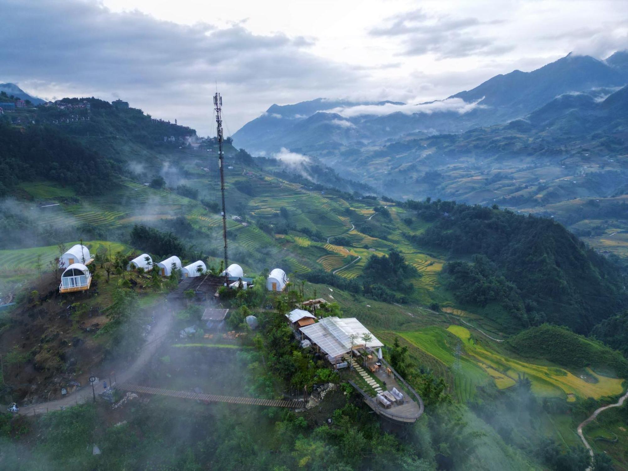 Phansi - Glamping, View Point 360, Bar & Bbq Sa Pa Exterior photo